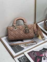 Dior Small Lady D-joy Rose Pink 22.5cm - 1