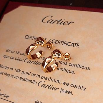 Cartier Gold Earrings