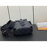 Louis Vuitton LV Nano Christopher Monogram Black 14x19x6cm - 6