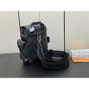 Louis Vuitton LV Nano Christopher Monogram Black 14x19x6cm - 5