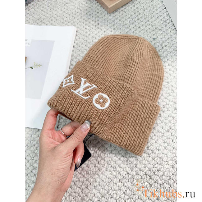 Louis Vuitton LV Headline Beanie Camel - 1