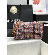 Chanel Colourful Tweed Classic Flap Bag 25cm - 1