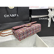 Chanel Colourful Tweed Classic Flap Bag 25cm - 4