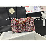 Chanel Colourful Tweed Classic Flap Bag 25cm - 3