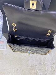 Chanel Flap Bag Black 23x14x7cm - 5