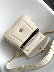 Bvlgari Serpenti Reverse Top Handle White 20x14x10cm - 6