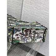 Dior Medium Book Tote White Multicolor Étoile 36 x 27.5 x 16.5 cm - 4