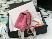 Chanel Small Flap Bag Pink 20cm - 6