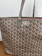 Goyard Saint Louis PM Tote Bag Greige Pink 47x27x16cm - 4