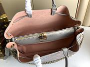 Louis Vuitton LV Bella Tote Mahina Grey 32 x 23 x 13 cm - 5