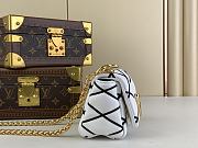 Louis Vuitton LV Pico GO-14 Malletage Black White 15 x 10 x 6.5 cm - 3