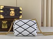 Louis Vuitton LV Pico GO-14 Malletage Black White 15 x 10 x 6.5 cm - 2