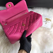 Chanel Bag Jumbo Double Flap Quilted Hot Pink Fuchsia 30cm - 3