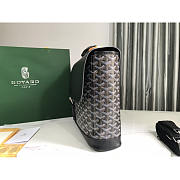 Goyard Citadin Messenger Briefcase Coated Canvas Black 38x26x8cm - 3