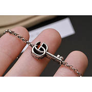 Gucci Double G Key Bracelet Silver - 3