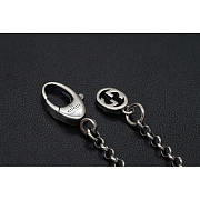 Gucci Double G Key Bracelet Silver - 2