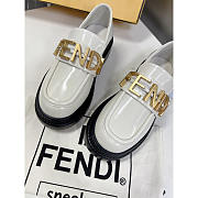 Fendi New Thick-Soled Martin Boots White - 2