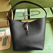 Gucci Jackie 1961 Small Shoulder Bag Black 28x31x23cm - 1