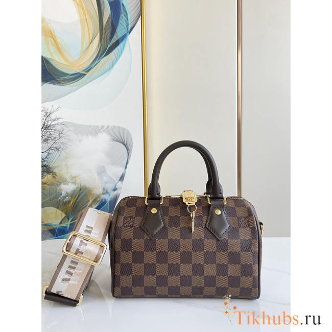 Louis Vuitton LV Speedy Bandoulière 20 Damier 20.5 x 13.5 x 12 cm - 1