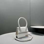 Jacquemus Le Chiquito Moyen White Bag 18x13.5cm - 4