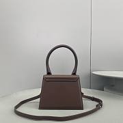 Jacquemus Le Chiquito Moyen Brown Bag 18x13.5cm - 4