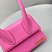 Jacquemus Le Chiquito Moyen Pink Bag 18x13.5cm - 2