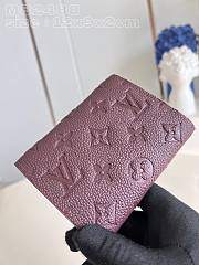 Louis Vuitton LV Victorine Wallet Red Wine 12x9.5x2.5cm - 4