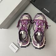 Balenciaga Purple and Grey Sneaker - 4