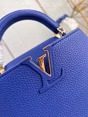 Louis Vuitton Mini LV Capucines Blue 21cm - 6