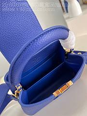 Louis Vuitton Mini LV Capucines Blue 21cm - 2