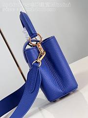 Louis Vuitton Mini LV Capucines Blue 21cm - 3