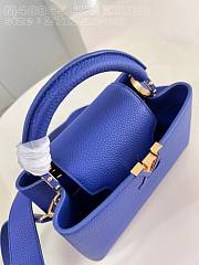 Louis Vuitton LV Capucines BB Blue 27cm - 5