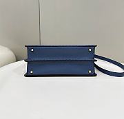 Fendi Peekaboo ISeeU Medium Blue 33×12×25cm - 6