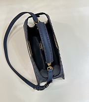 Fendi Peekaboo ISeeU Medium Blue 33×12×25cm - 4