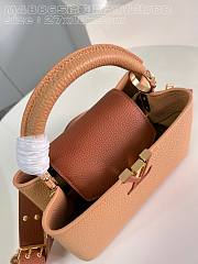 Louis Vuitton LV Capucines BB Arizona Brown 27cm - 6