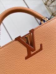 Louis Vuitton LV Capucines MM Arizona Brown 31.5cm - 6