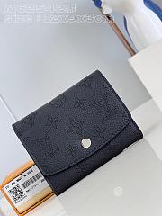 Louis Vuitton LV Iris Compact Wallet Black 12 x 9.5 x 3 cm - 1