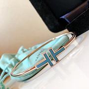 Tiffany & Co Blue Gold Bracelet - 4