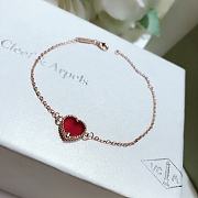 Van Cleef & Arpels Red Heart Bracelet - 1