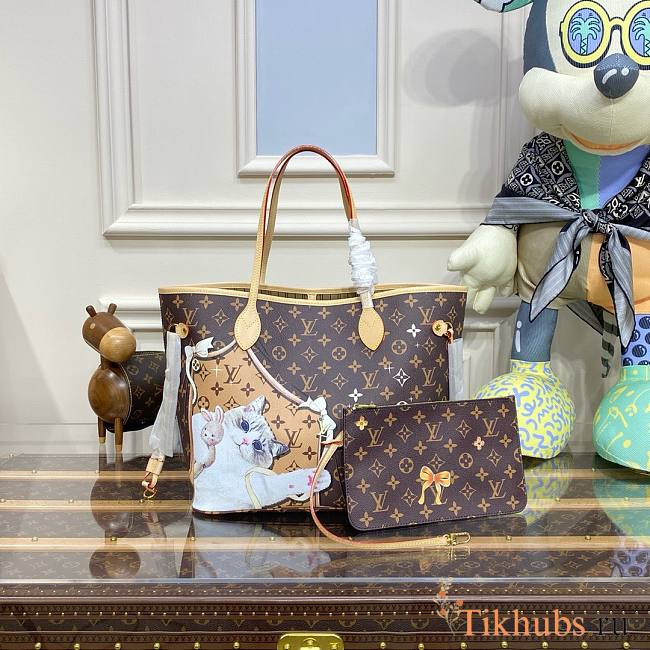 Louis Vuitton LV Neverfull Cat 32x29x17cm - 1