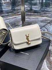 YSL Solferino Medium Satchel Box White 23x16x6cm - 4