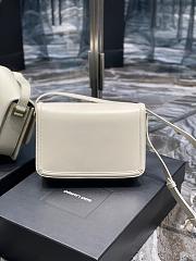 YSL Solferino Medium Satchel Box White 23x16x6cm - 3