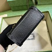 Gucci Diana Super Mini Bag Black 16.5x12x6cm - 2