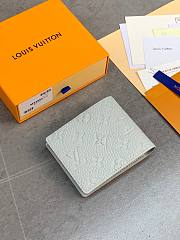 Louis Vuitton LV Multiple Wallet Gray 11.5 x 9 x 1.5 cm - 4