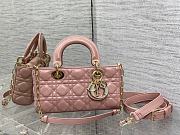 Dior Small Lady D-joy Pink Gold 22.5x6x11.5cm - 1