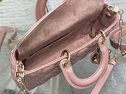 Dior Medium Lady D-joy Pink Gold 26x6x14cm - 6