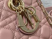 Dior Medium Lady D-joy Pink Gold 26x6x14cm - 2