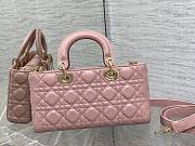 Dior Medium Lady D-joy Pink Gold 26x6x14cm - 3