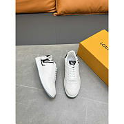 Louis Vuitton LV Rivoli Sneakers Calfskin White - 3