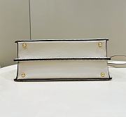 Fendi Medium Peekaboo Iseeu Petite White 33x12x12cm - 6